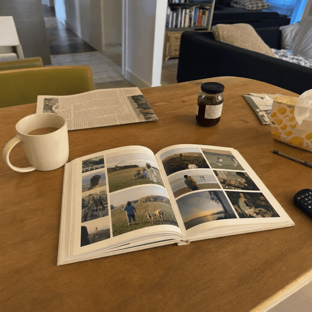 Foto von Wolfgang K. mit dem Memsy-Buch